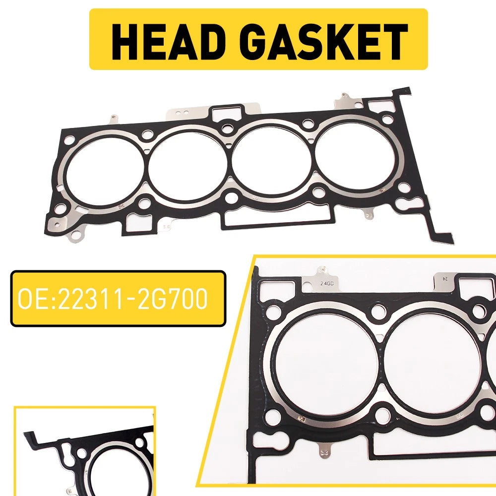 Head Gasket for Kia Optima Sorento Hyundai Sonata Santa Fe Tucson 2.4L (2005–2020)