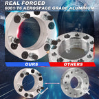 Set of 4 Wheel Adapters 6x5.5 to 5x5.5 for Chevy GMC Ram
