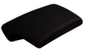 Carbon Fiber Console Lid Armrest Cover for BMW E90 (2005–2013) Red Stitch