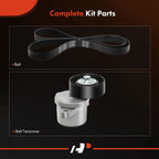 2X Serpentine Belt Drive Component Kit for Ford Transit-150/250 (2015–2023)