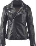 Kuryakyn Ironclad Classic Leather Jacket for Women (Black)