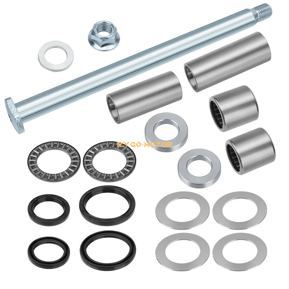 Swing Arm Pivot Bolt Nut Bearing Seal Bushing Kit for Honda CRF250R CRF250X (2004–2023)