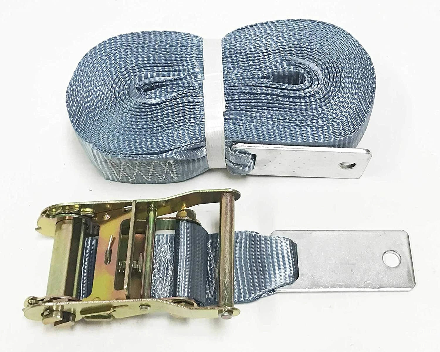 Set of 4 2" x 46" Logistic Ratchet Straps for Truck Trailer