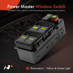 Front Left Power Window Switch for Honda Accord (2005-2007)