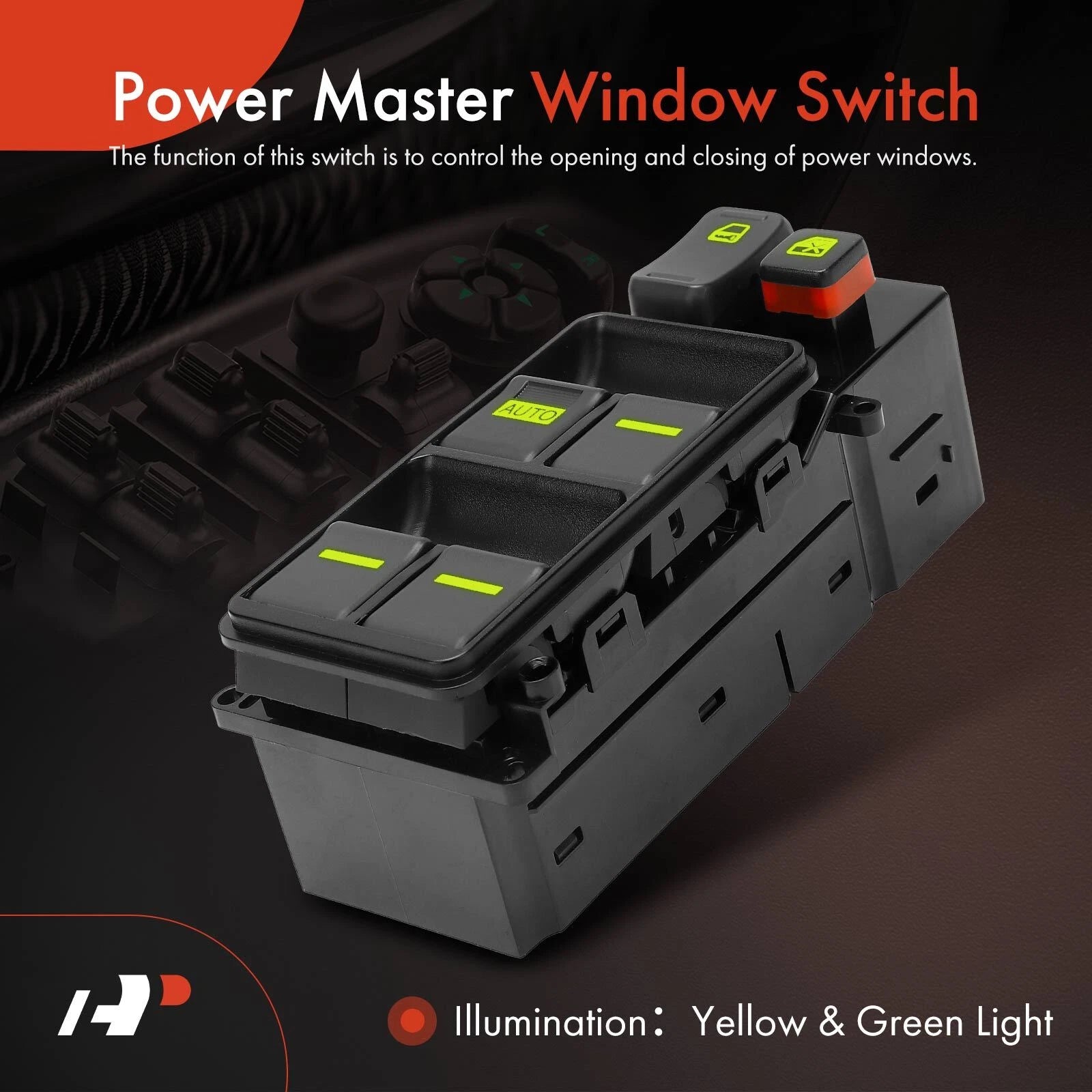 Front Left Power Window Switch for Honda Accord (2005-2007)