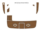 EVA Foam Faux Teak Deck Floor Mat for Sea Ray 310 (2001)