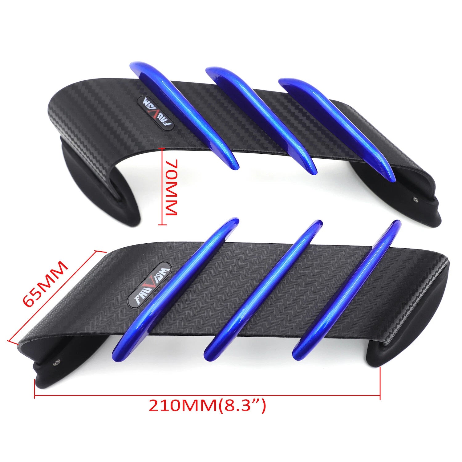 Front Motorcycle Winglet Spoiler for Yamaha YZF R1 R6 R25 BMW S1000R