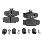 Set of 4 Semi-Metallic Brake Pads for Volvo V70 AWD (1998–2000)