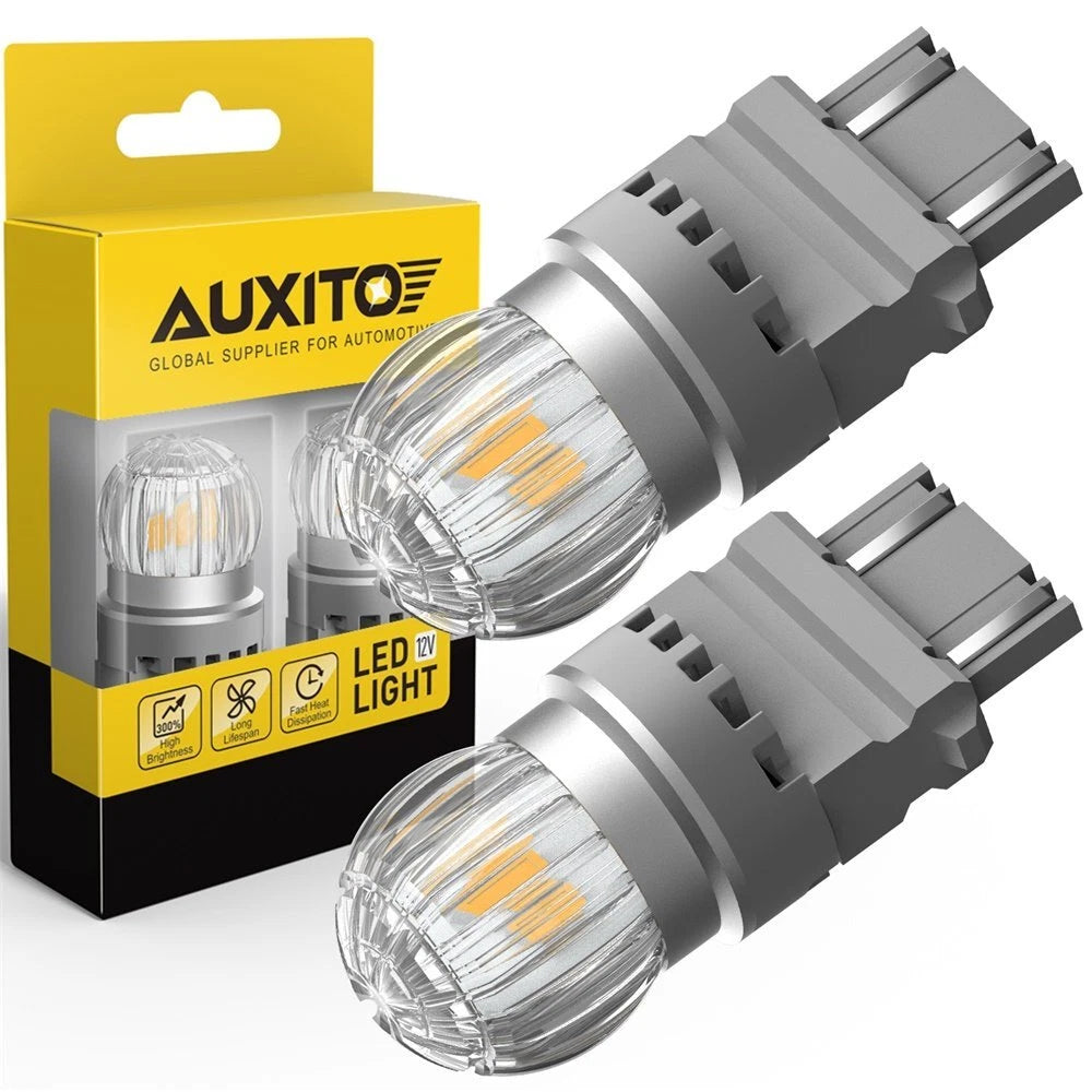 2X Amber Yellow LED Turn Signal Bulbs for Make Model (YYYY–YYYY)