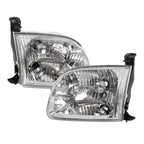 Halogen Headlight Set for Toyota Tundra (2000–2004) LH RH Regular Access Cab