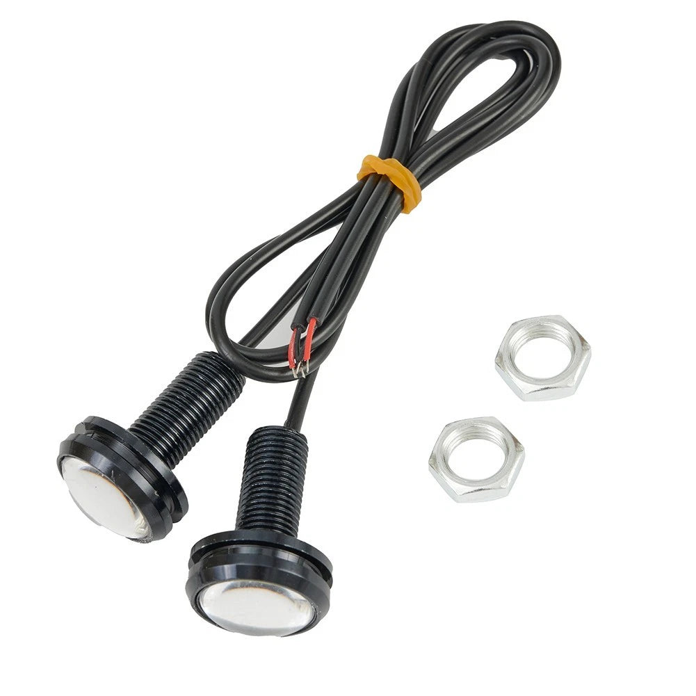 4X 12V 15W White LED Daytime Running Lights for Car Auto