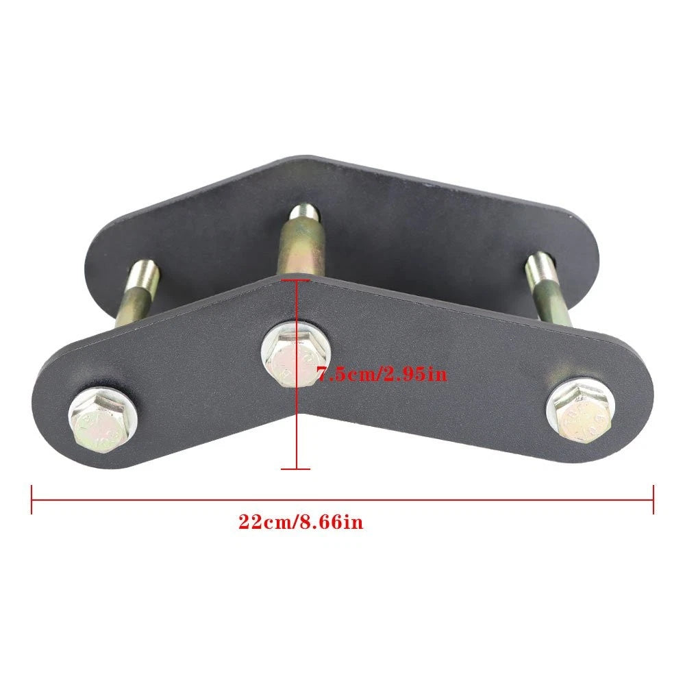 Set of 4 Shackles for Jeep Wrangler YJ (1987–1995) 1.5" Lift Kit