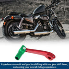 Folding Motorcycle Gear Shifter Lever for Honda CRF150F (2003-2017) Red/Green