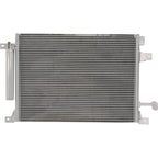 AC condenser for Ford Mustang (2010–2014) with receiver drier, aluminum core