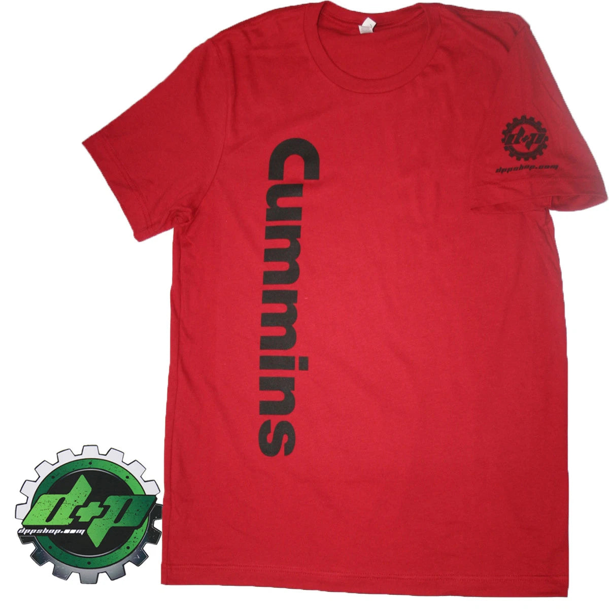 Cummins Diesel Truck T-Shirt for 4X4 (Red, Small)