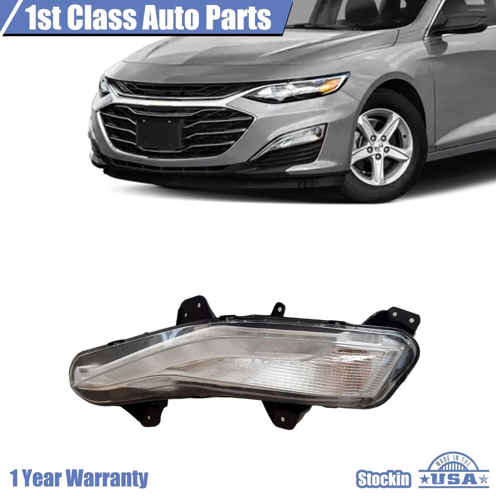 Front Left LED Fog Light for Chevrolet Malibu (2019–2021)