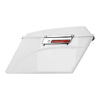 White Hard Saddlebags & Conversion Bracket for Harley Softail Heritage (1986–2017)