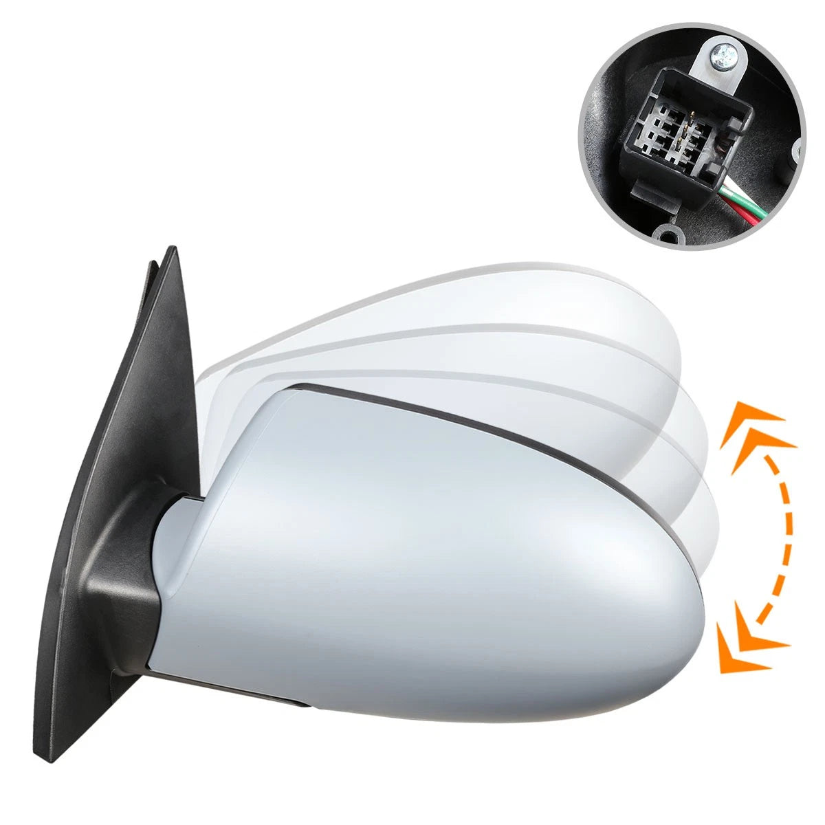 Powered Adjustment Rear View Door Mirror for Hyundai Accent (2006–2009)