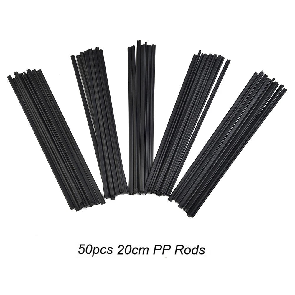 50Pcs 200mm Plastic Welding Rods for Car Bumper Repair Tools