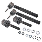 Set of 4 Front Tie Rods for Chevy Silverado GMC Sierra 1500 2500 (1999–2007)