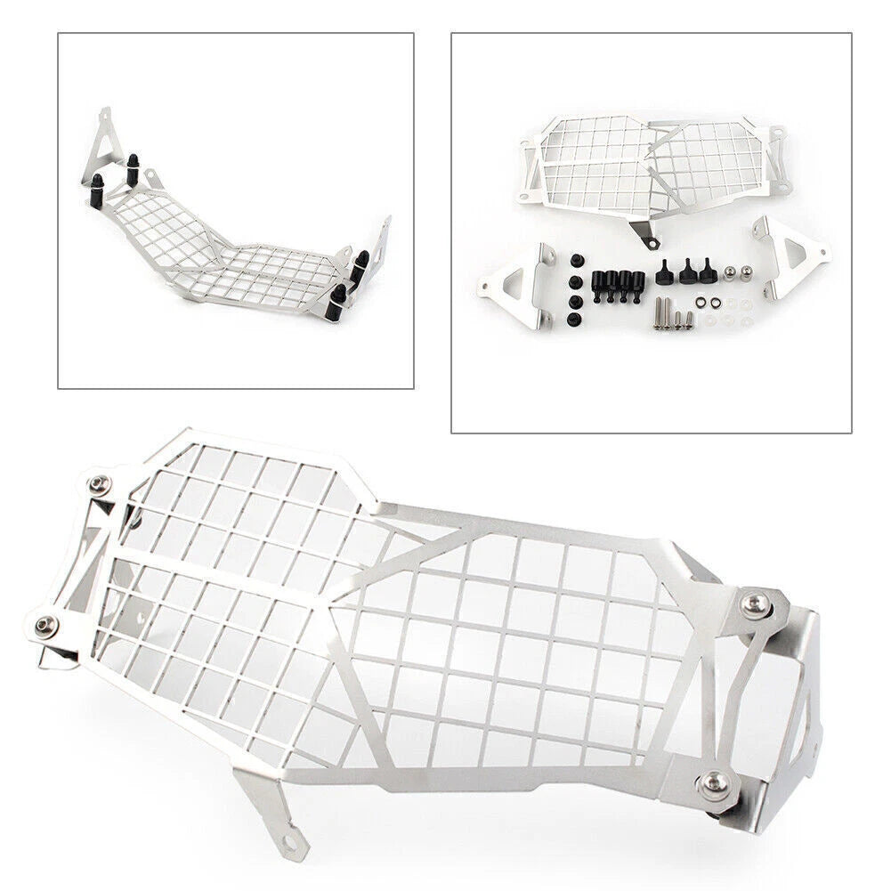 Stainless Steel Headlight Guard Grill Protector for BMW F750GS F850GS (2018–2019)