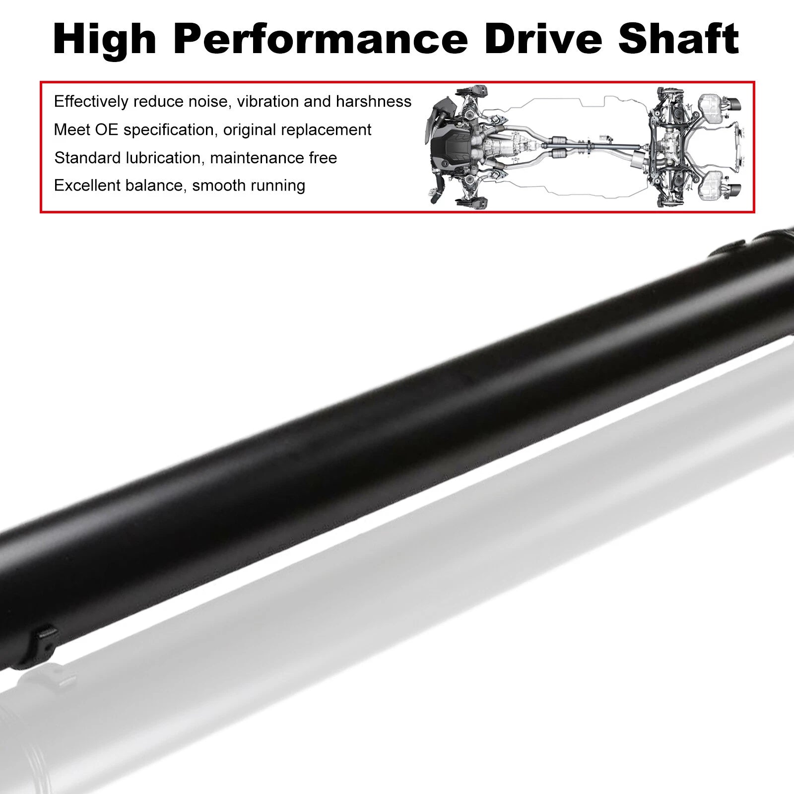 Front Driveshaft Assembly for Jeep Liberty (2002-2007) 4WD