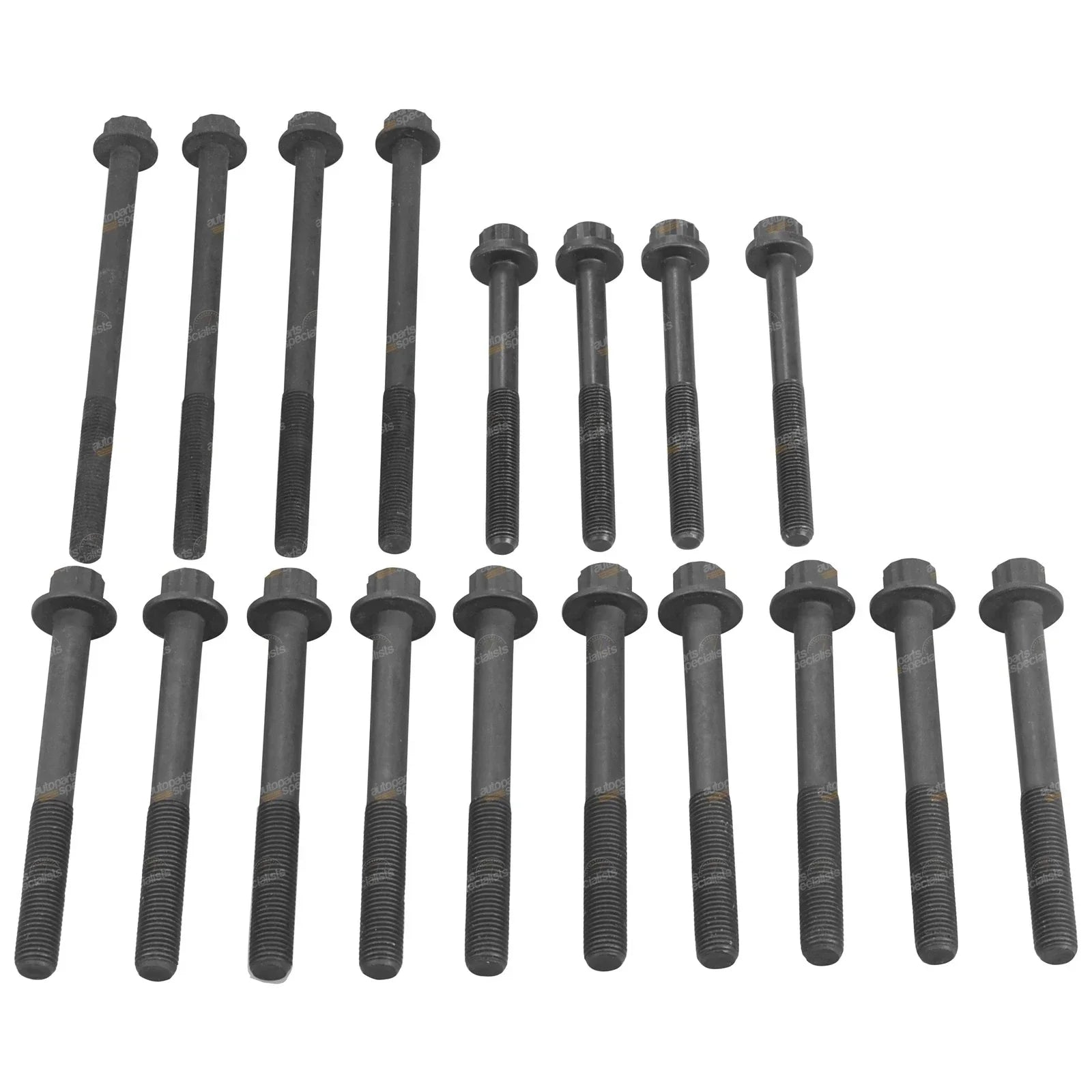 Engine Cylinder Head Bolt Set 4cyl 2.5L 3.0L for Mazda BT50 (2006 - 2011)