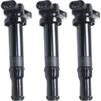 Set of 3 Ignition Coils for Hyundai Santa Fe, Optima