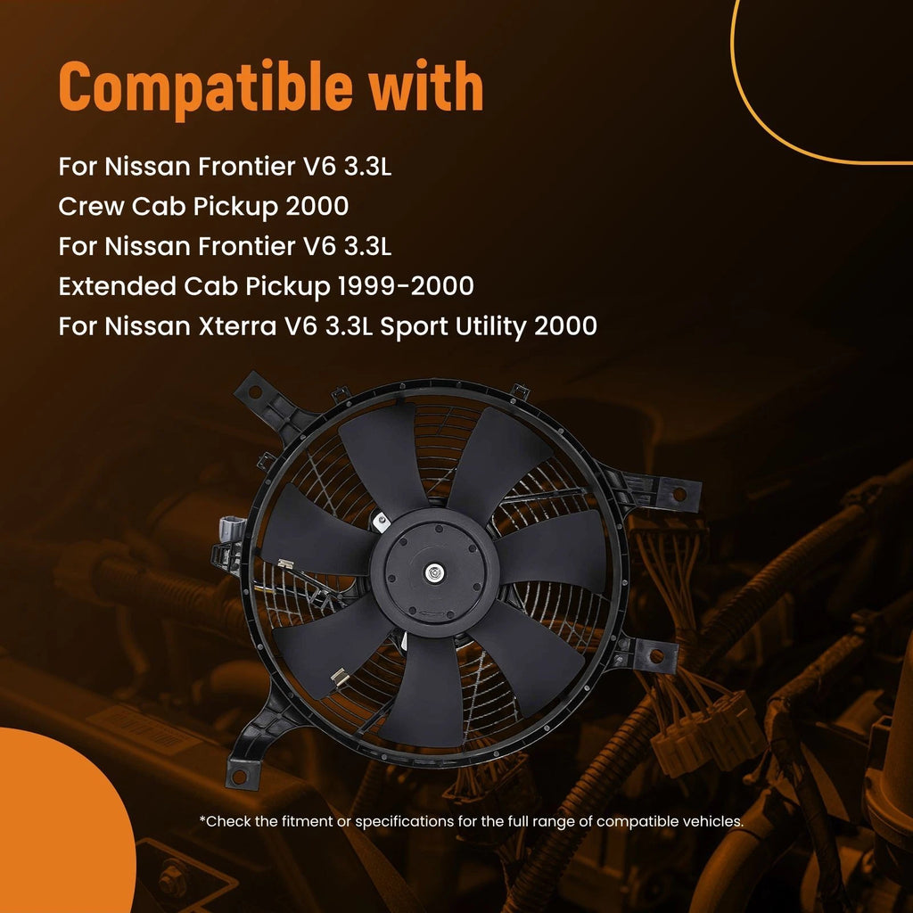 Cooling Fan for Nissan Frontier 3.3L (1999–2000)