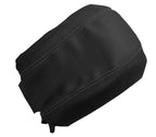 Leather Console Lid Armrest Cover for Mazda 6 (2009–2013) Gray Stitch