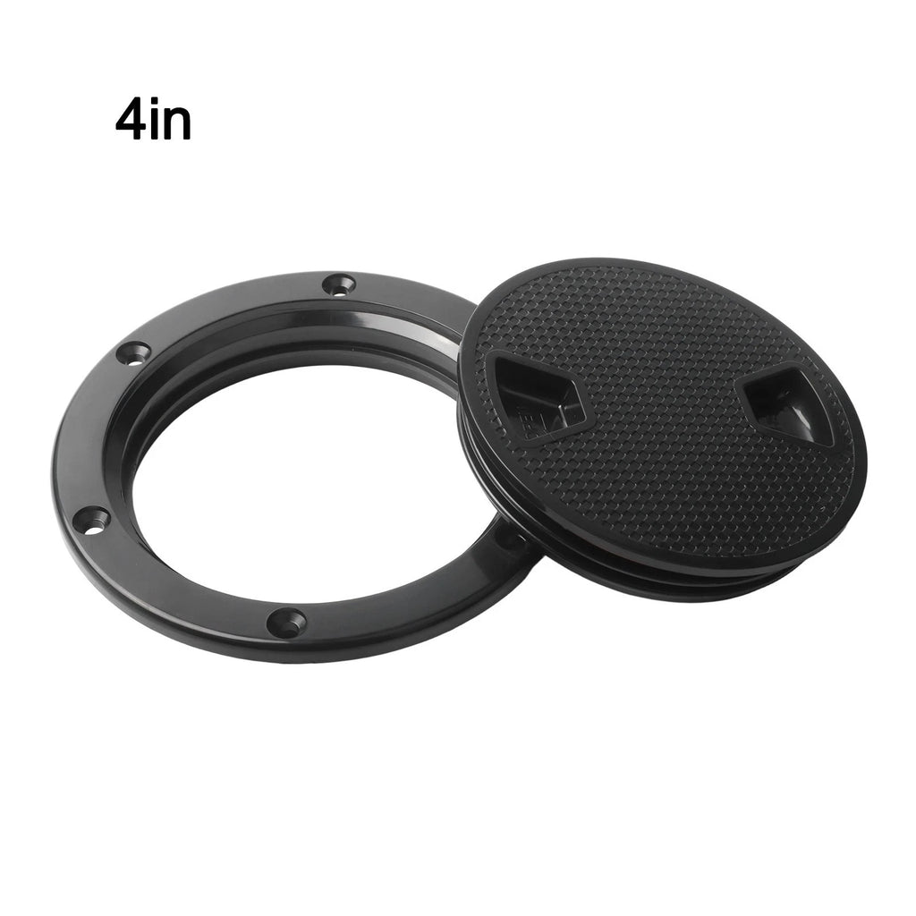 Round Marine Inspection Hatch for Wet Conditions