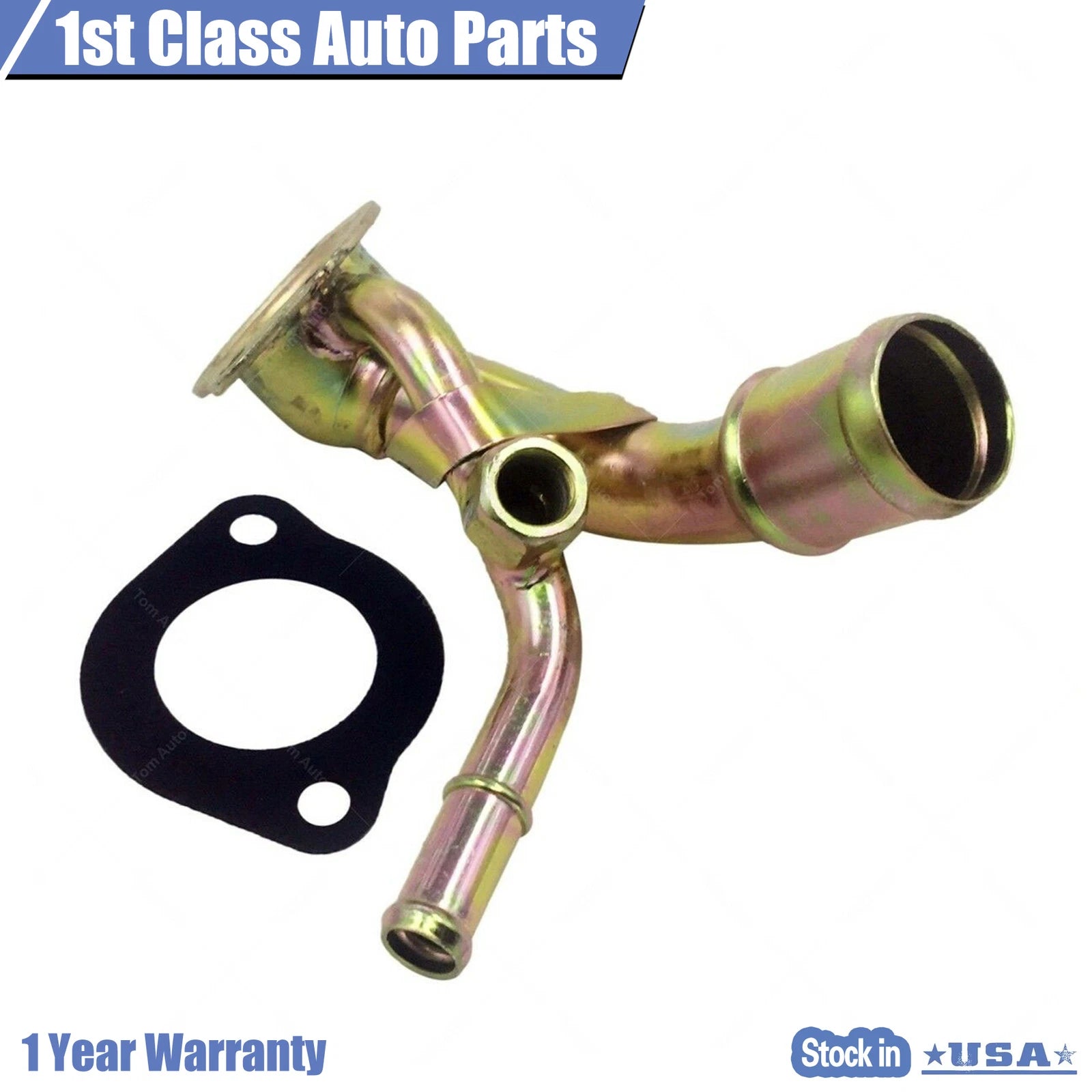 Engine Coolant Thermostat Housing for Ford Mazda E350 B2300 (1993–1997)