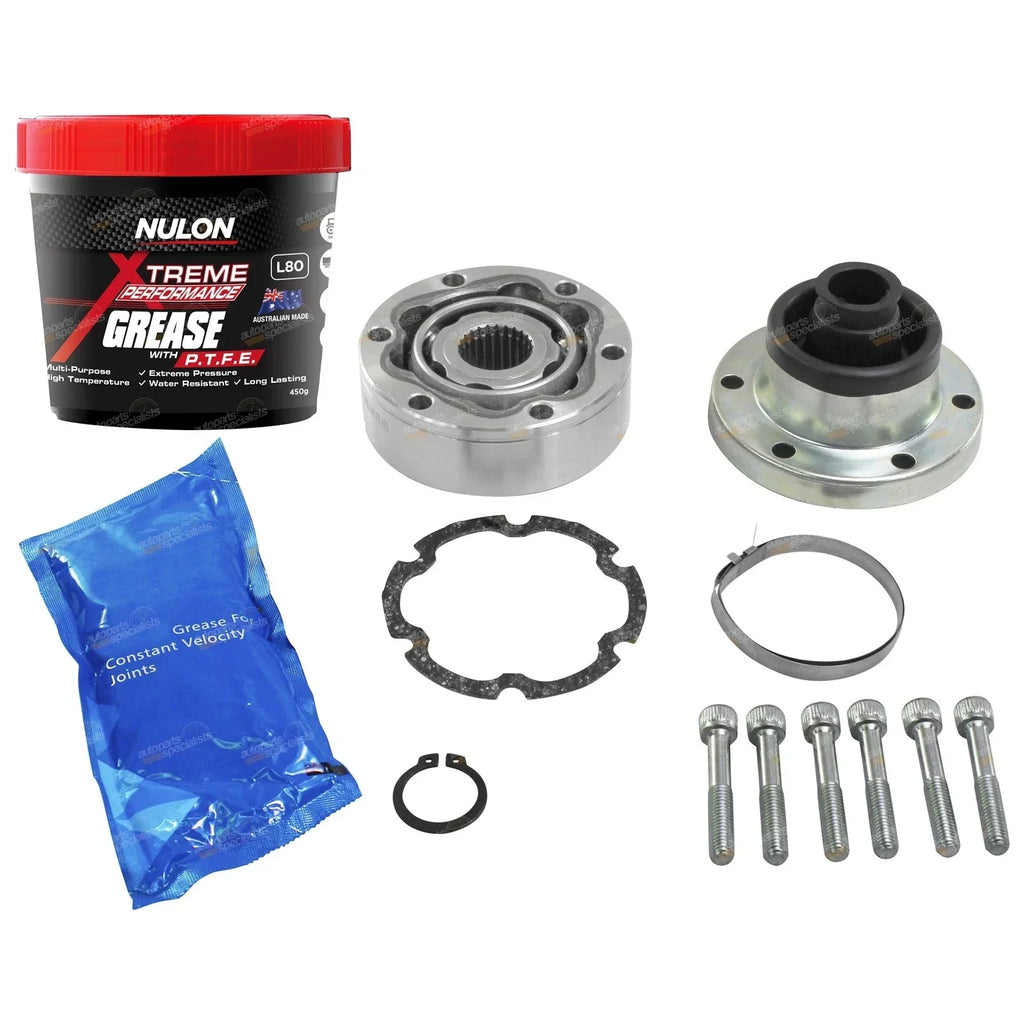 Tailshaft Mid CV Joint + Boot Kit + Grease for Skyline R31 RB30E (1988-1990)