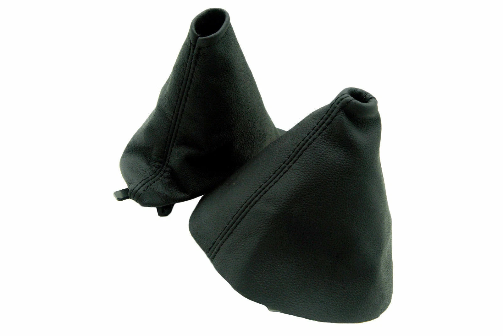 Manual & E Brake Boot Set for Mazda Miata MX5 (2006–2013) Black PVC Leather