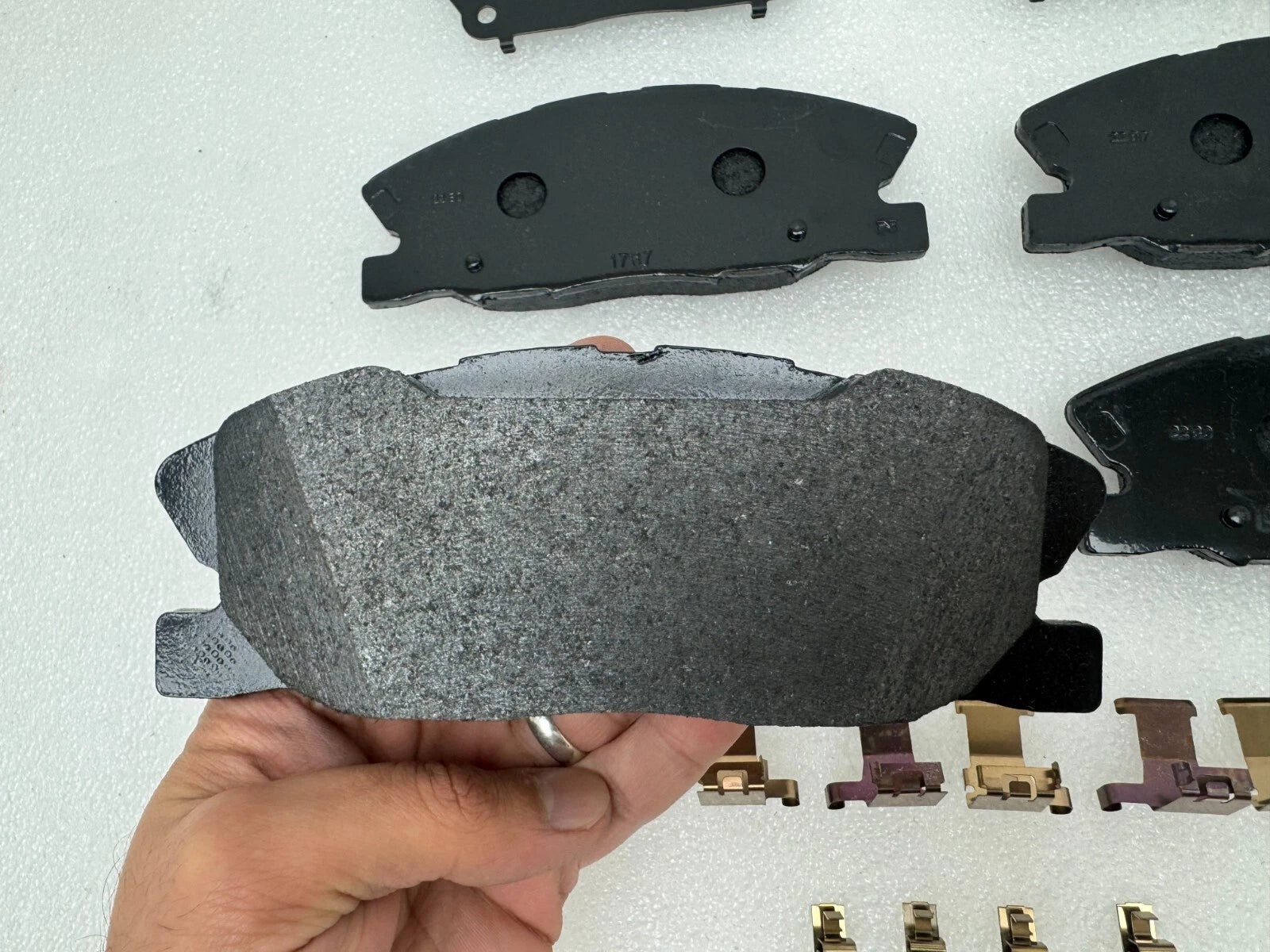 Set of 4 Front Disc Brake Pads for Dodge Charger Pursuit AWD (2015–2023) 68245089AA