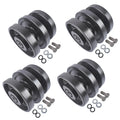 Set of 4 Bottom Rollers for Bobcat Skid Steer Loader (T140–T550)