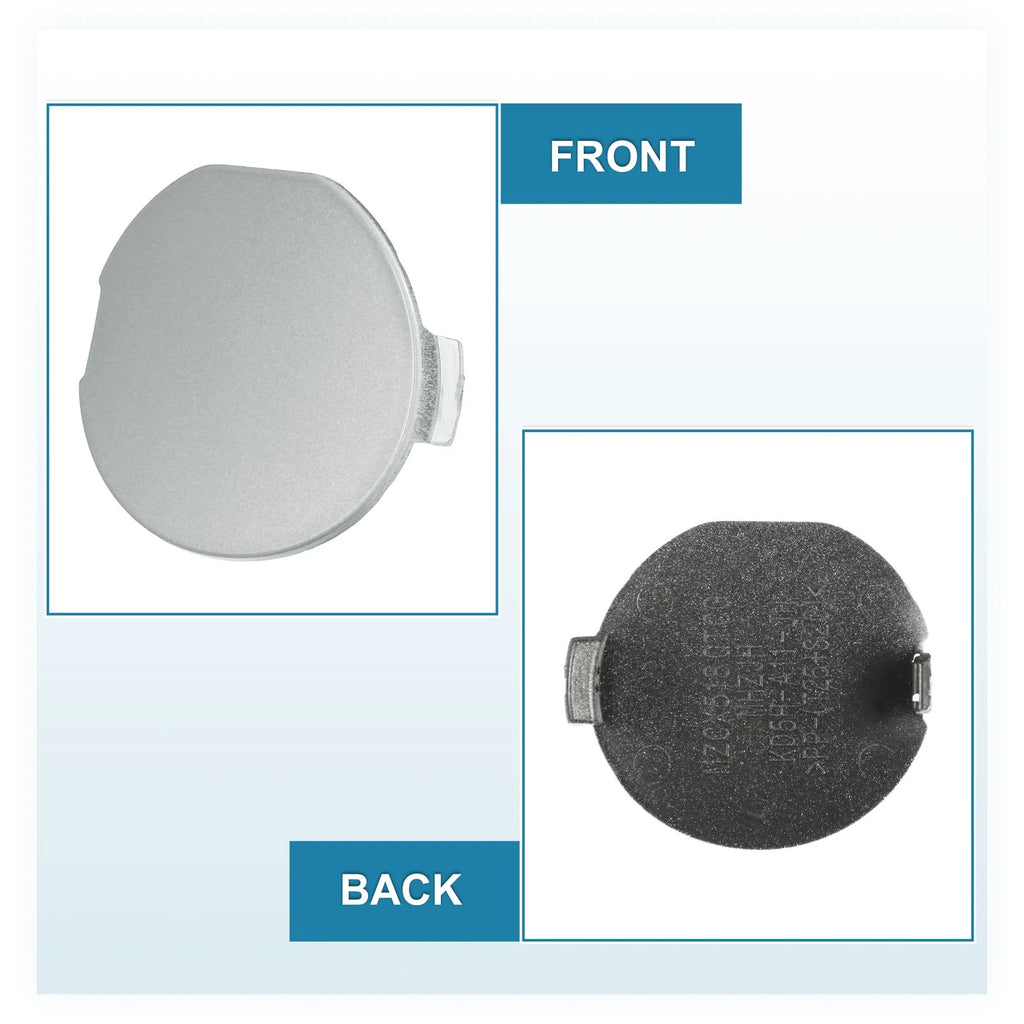 Tow Hook Cover for Mazda CX-5 (2017–2022) - Silver Tone