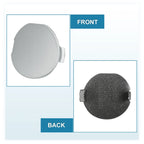 Tow Hook Cover for Mazda CX-5 (2017–2022) - Silver Tone