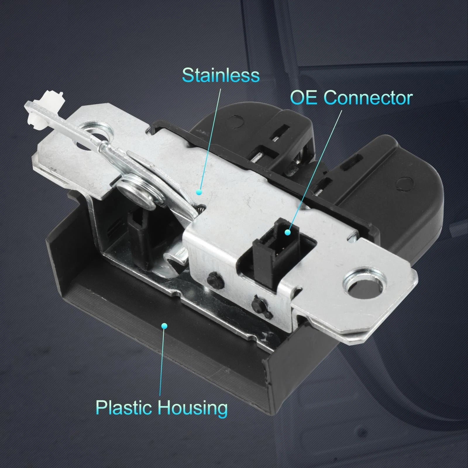 Door Lock Actuator Motor 6Q6827505E for Volkswagen Polo 9N 9N3 (2002–2010)