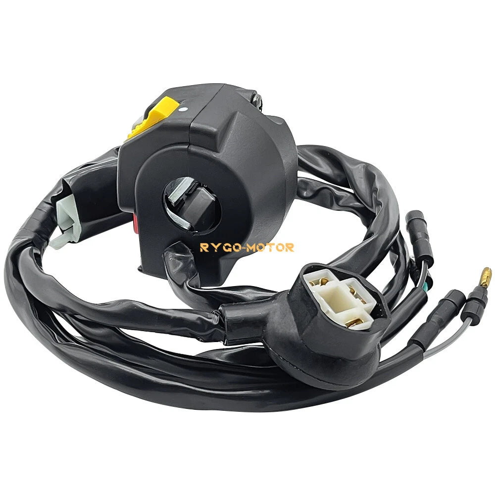 Handlebar Kill Switch Start Stop Headlight for Honda TRX250X (1987–1992)
