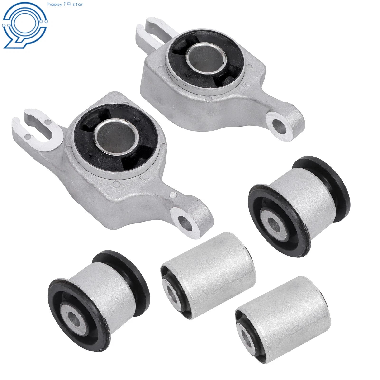 Set of 6 Front Lower Control Arm Bushings for Mercedes Benz GL450 (2007–2012)