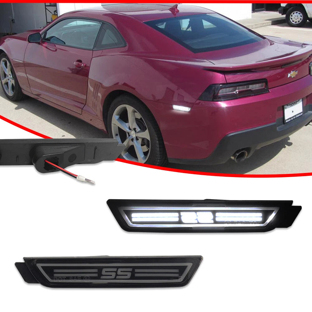 2X Rear Side Marker Light LED for Chevrolet Camaro (2010–2015)
