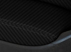 Carbon Fiber Front Armrest Door Panel Cover for VW Jetta (2011–2014)
