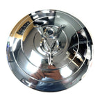 Set of 4 Polished Stainless Steel V8 Script Hubcaps for 1933 Ford (1933–1933)