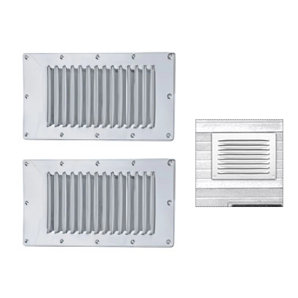 Marine Grade Vent Grille 228x127mm for Boat Wall Duct Covers