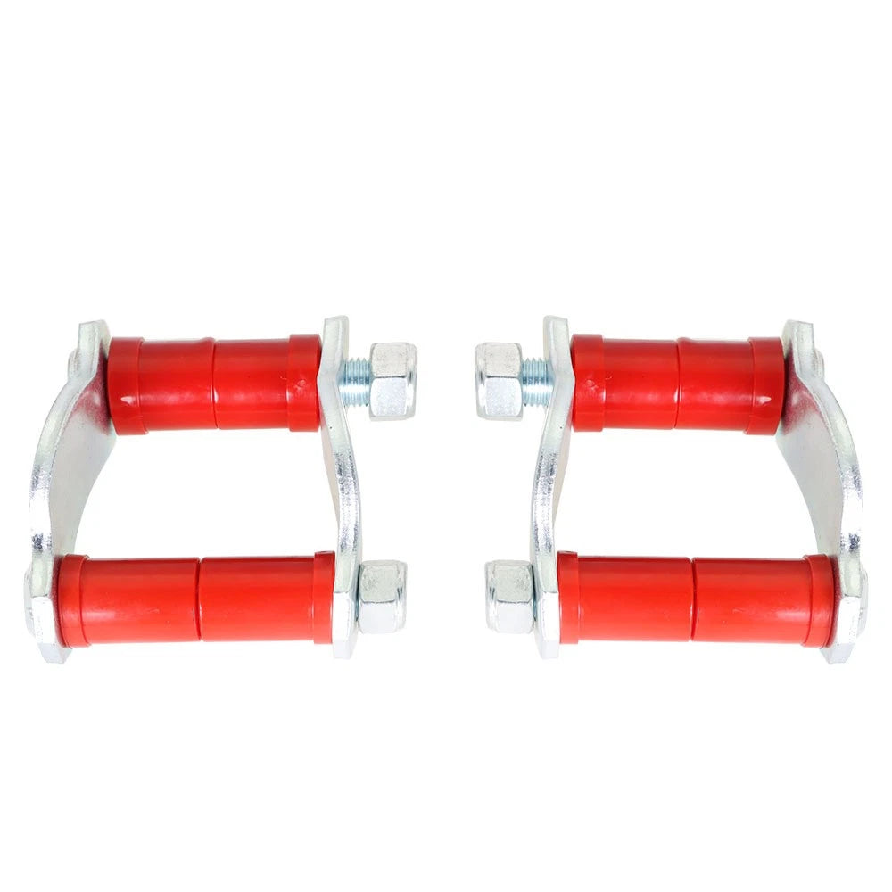 2PC Rear Leaf Spring Polyurethane Shackle Kit for Chevy Belair 150 210 (1956–1957)