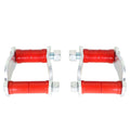 2PC Rear Leaf Spring Polyurethane Shackle Kit for Chevy Belair 150 210 (1956–1957)