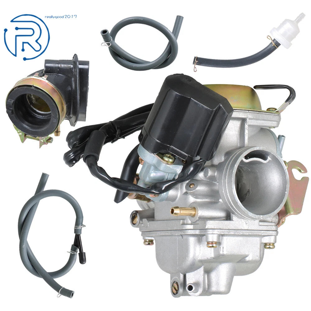 Carburetor & Intake Manifold Boot for Yerf Dog Spiderbox GY6 150cc (2000–2023)