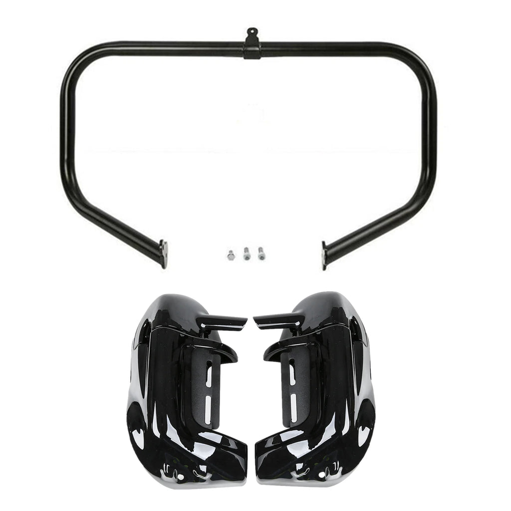 Lower Vented Fairing w/ Speakers for Harley Road King (2009–2013)