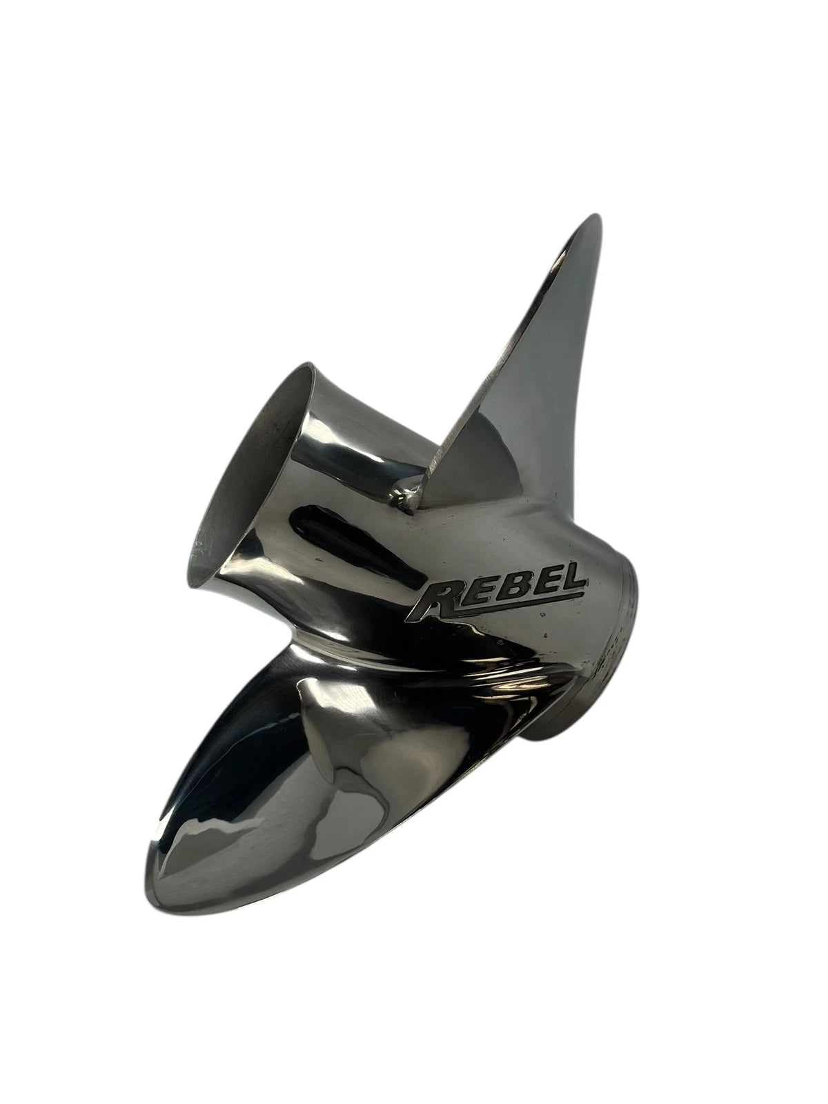 3X Evinrude Johnson 15 3/8 x 18 LH Rebel SS Propeller OEM 763989